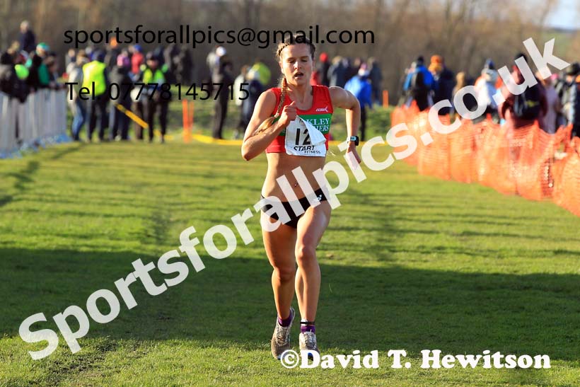Senior womens 2022 Northern Cross Country Champs., Pontefract. Photo: David T. Hewitson/Sports for All Pics